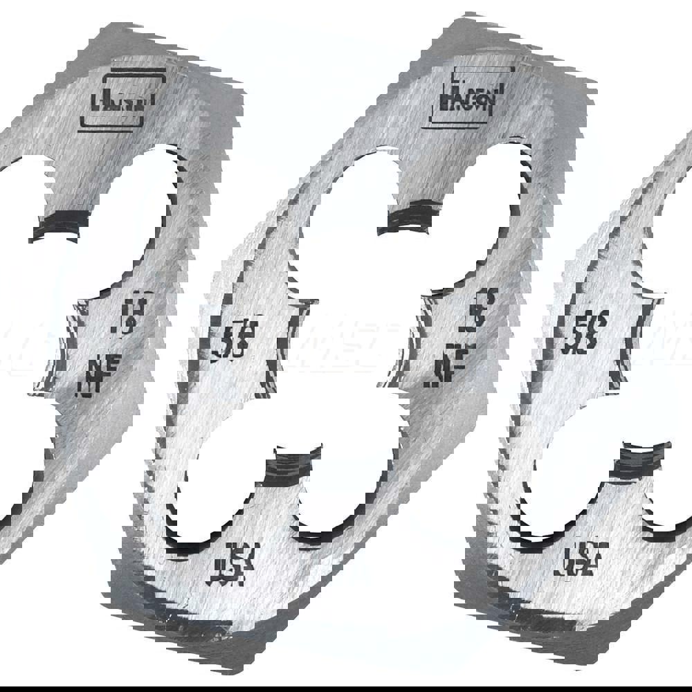 Hex Rethreading Die: 5/8-18, Right Hand, Carbon Steel